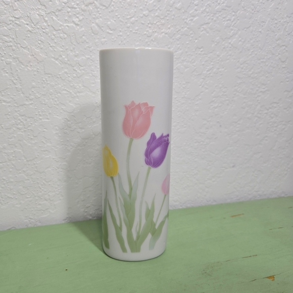 Other - Tulip Floral Spring Vase FTDA Vintage